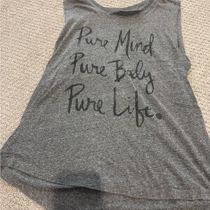 Pure Barre Gray Tank